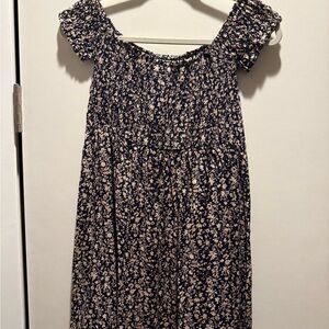 Floral Off-Shoulder Dress M
